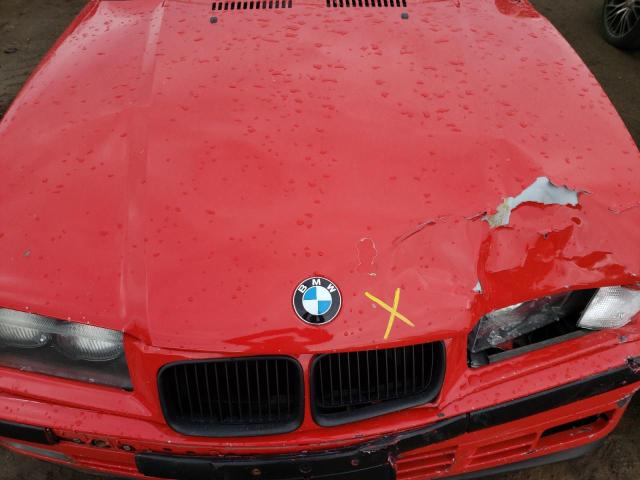 WBABE5306NJA01271 - 1992 BMW 318 IS RED photo 7