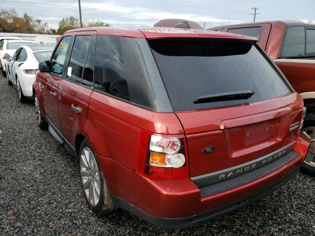 SALSH23406A942962 - 2006 LAND ROVER RANGE ROVE RED photo 3