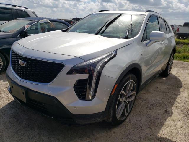 1GYFZFR41KF138536 - 2019 CADILLAC XT4 SPORT SILVER photo 2