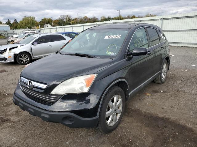 5J6RE48739L066565 - 2009 HONDA CR-V EXL BLACK photo 2