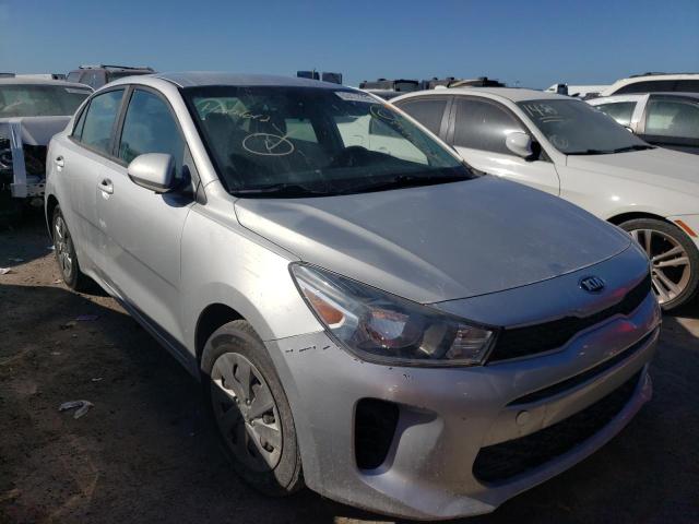 3KPA24AB7KE171473 - 2019 KIA RIO S SILVER photo 1