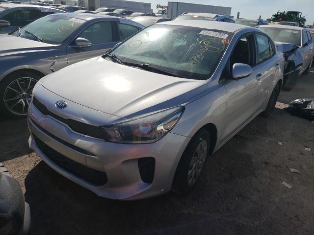 3KPA24AB7KE171473 - 2019 KIA RIO S SILVER photo 2