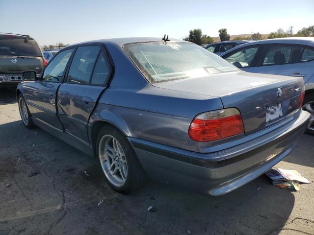 WBAGG83421DN86022 - 2001 BMW 740 I AUTO GRAY photo 9