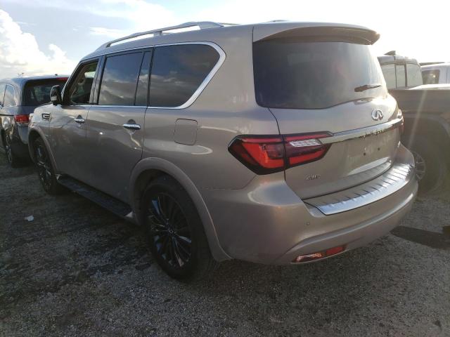 JN8AZ2AE8M9268901 - 2021 INFINITI QX80 LUXE BEIGE photo 3