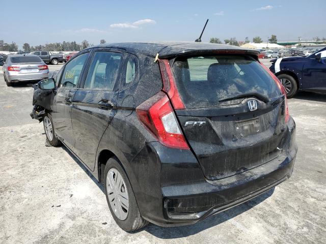 3HGGK5H4XJM725330 - 2018 HONDA FIT LX BLACK photo 3