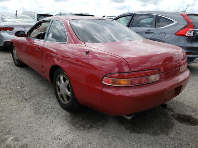 JT8JZ31C8S0021412 - 1995 LEXUS SC 300 RED photo 3