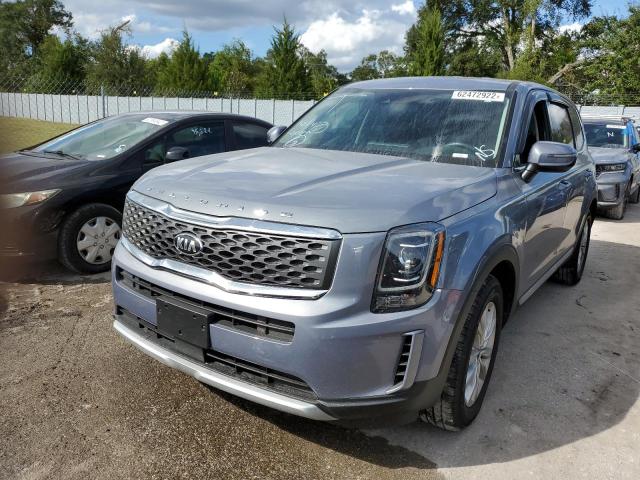 5XYP2DHC2MG139156 - 2021 KIA TELLURIDE GRAY photo 9