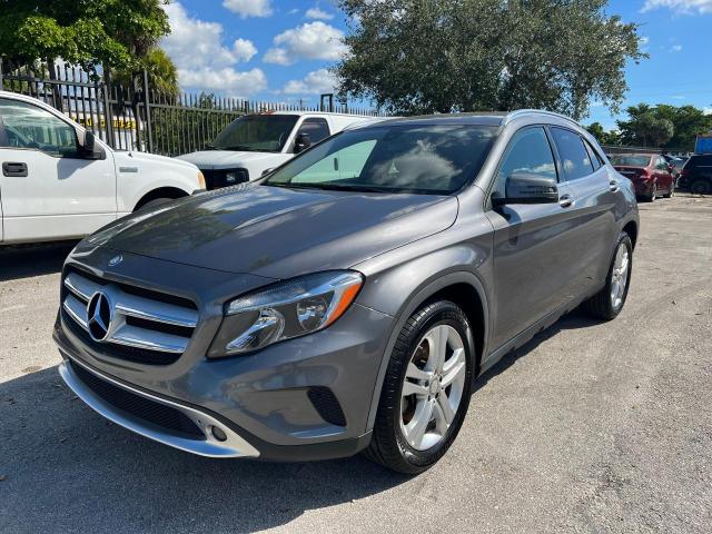 WDCTG4EB3GJ212657 - 2016 MERCEDES-BENZ GLA 250 GRAY photo 2