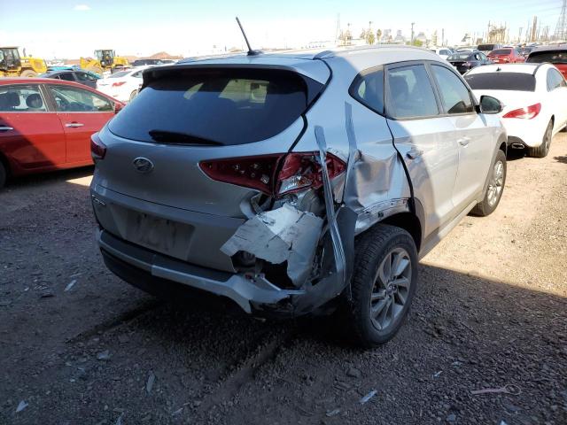 KM8J33A41HU491256 - 2017 HYUNDAI TUCSON LIM SILVER photo 4