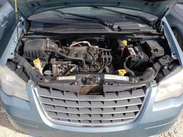 2A8HR54109R648295 - 2009 CHRYSLER TOWN & COU TURQUOISE photo 7