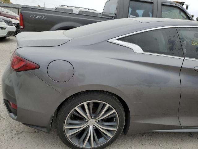 JN1EV7EL4HM552143 - 2017 INFINITI Q60 PREMIU GRAY photo 6