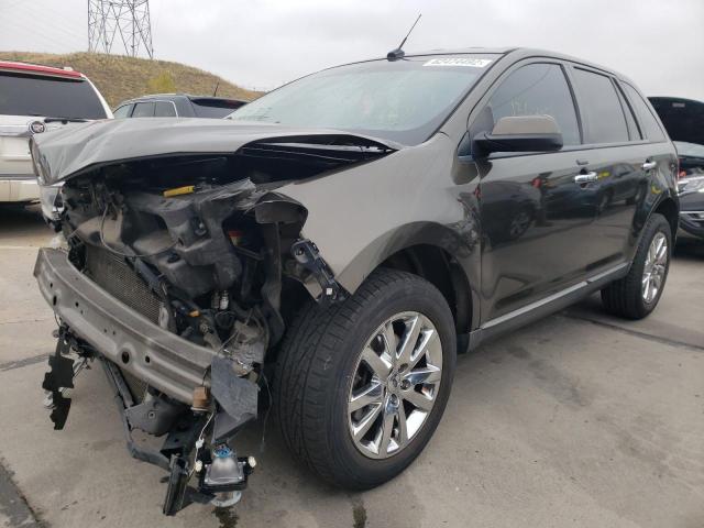 2FMDK4JC3BBB07827 - 2011 FORD EDGE SEL BROWN photo 2