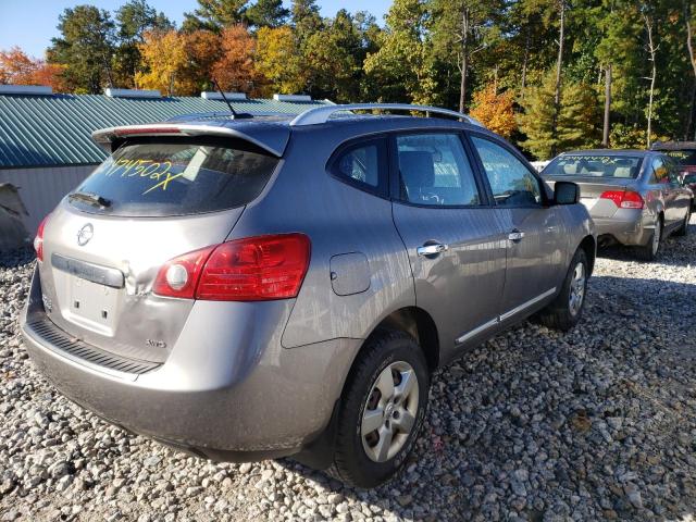 JN8AS5MV8FW255698 - 2015 NISSAN ROGUE SELE GRAY photo 4