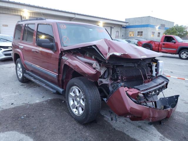 1J8HG48K57C671094 - 2007 JEEP COMMANDER 勃艮第红 照片 1