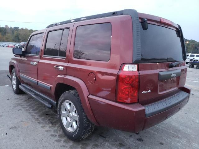 1J8HG48K57C671094 - 2007 JEEP COMMANDER 勃艮第红 照片 3