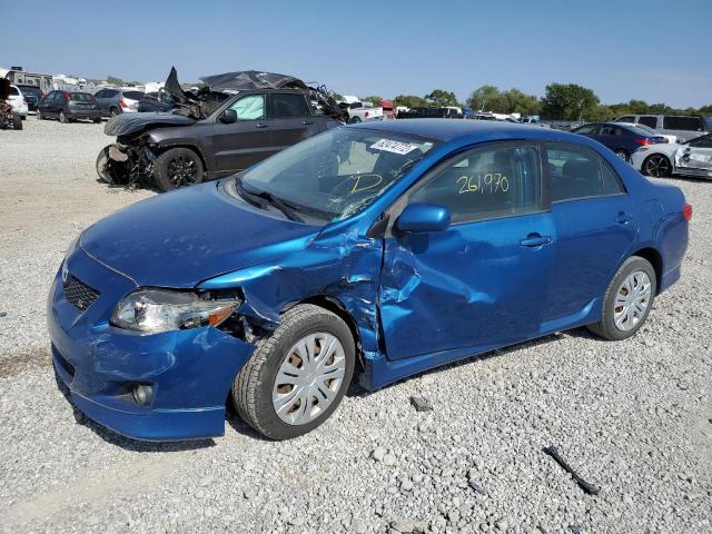 1NXBU40E89Z066930 - 2009 TOYOTA COROLLA AU BLUE photo 2