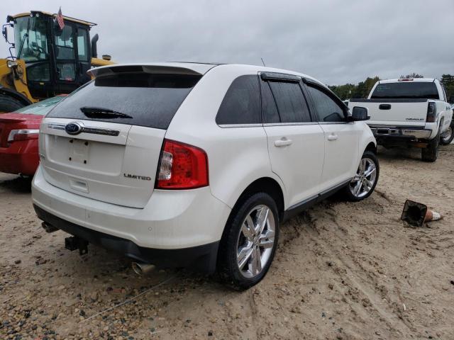 2FMDK3KC8BBA45611 - 2011 FORD EDGE LIMIT WHITE photo 4