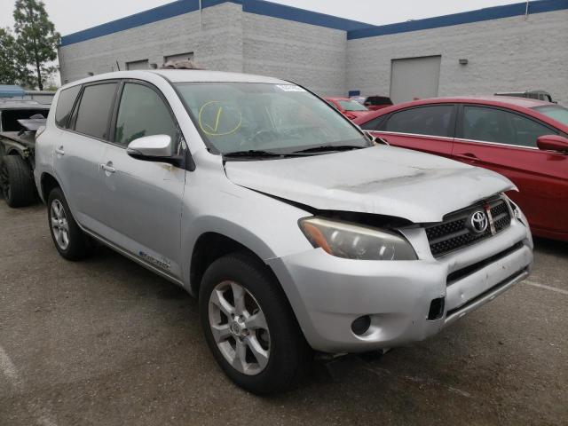 2T3YL4DV2DW002244 - 2013 TOYOTA RAV4 EV SILVER photo 1