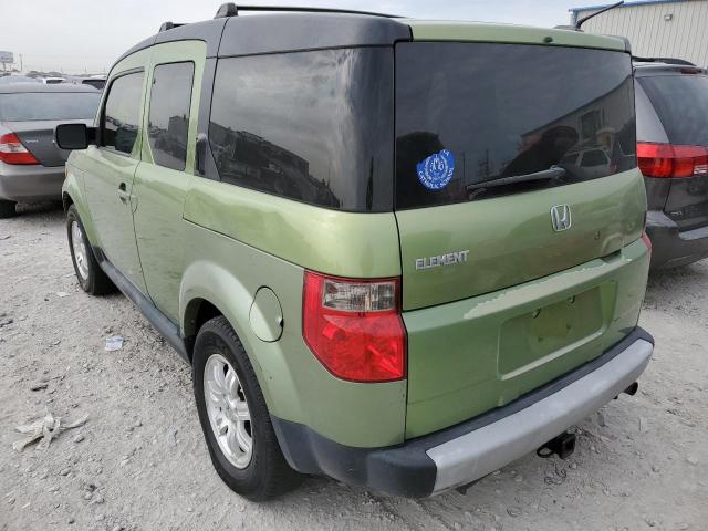 5J6YH17766L003359 - 2006 HONDA ELEMENT EX GREEN photo 3