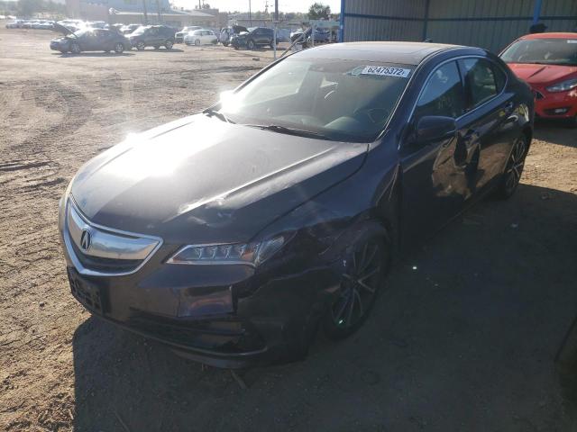 19UUB2F54FA013123 - 2015 ACURA TLX TECH BLUE photo 2