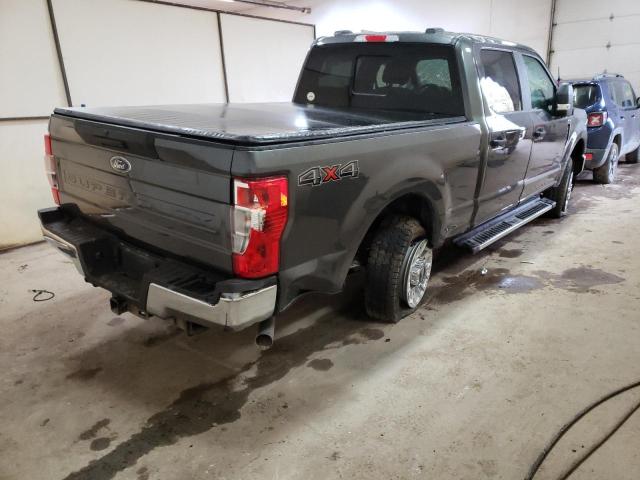 1FT7W2B69LEE31843 - 2020 FORD F-250 SUPE GRAY photo 4