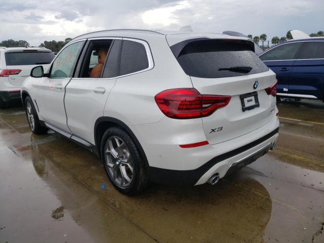 5UXTY3C07L9C04508 - 2020 BMW X3 SDRIVE3 WHITE photo 3