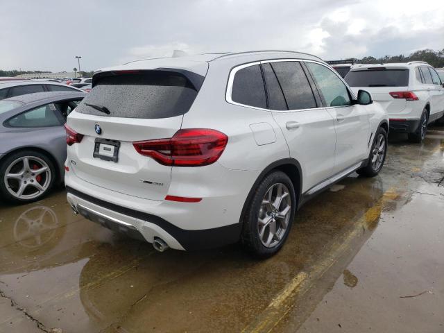 5UXTY3C07L9C04508 - 2020 BMW X3 SDRIVE3 WHITE photo 4