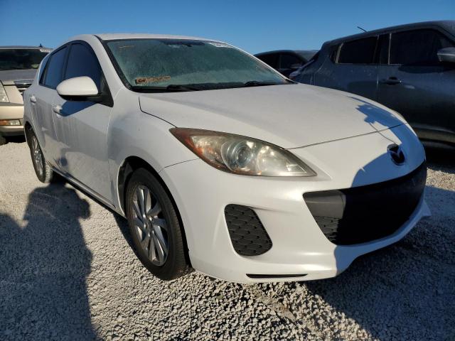 JM1BL1L73C1680036 - 2012 MAZDA 3 I WHITE photo 1