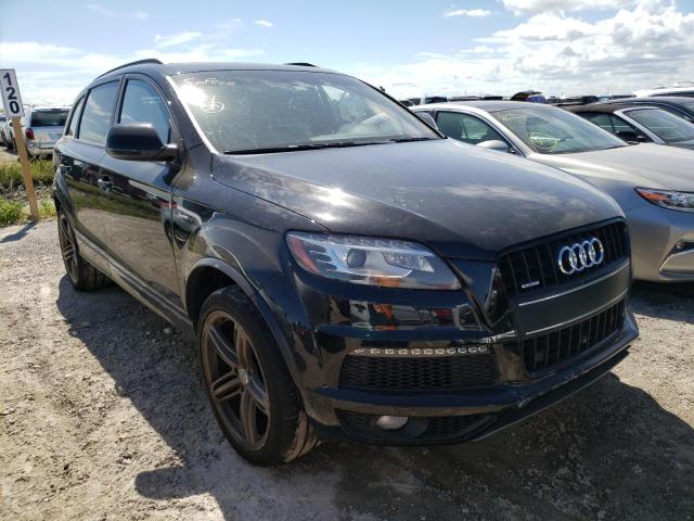 WA1DGAFE1ED008849 - 2014 AUDI Q7 PRESTIG BLACK photo 1