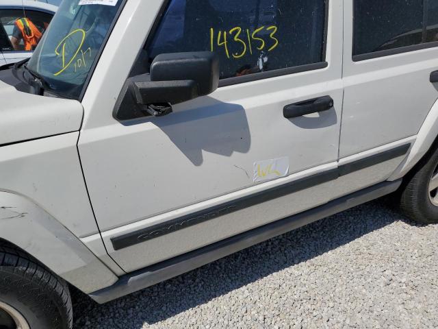 1J8HH48K66C353500 - 2006 JEEP COMMANDER 白色 照片 9