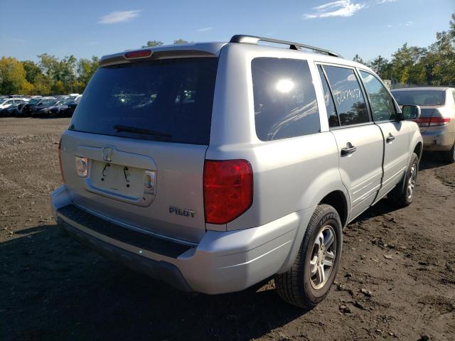 2HKYF185X3H542012 - 2003 HONDA PILOT SILVER photo 4