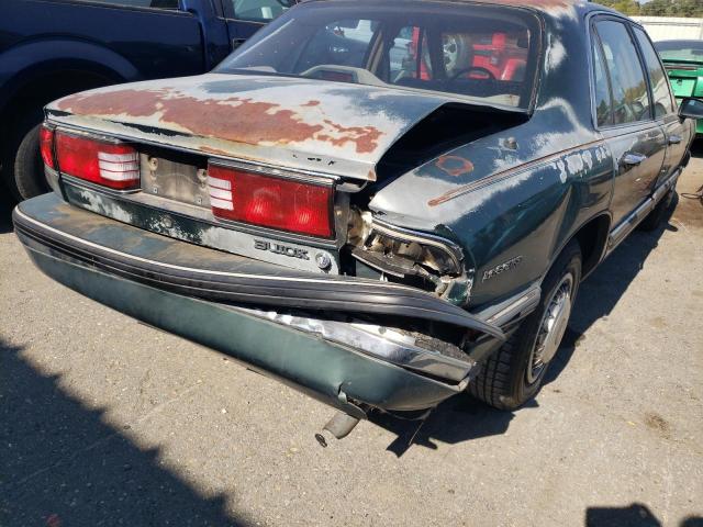 1G4HP53L0PH478282 - 1993 BUICK LESABRE CU GREEN photo 9