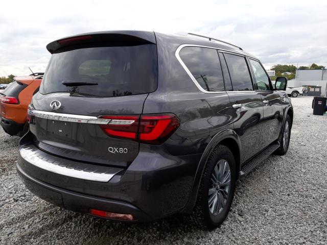 JN8AZ2AF8N9740623 - 2022 INFINITI QX80 LUXE CHARCOAL photo 4