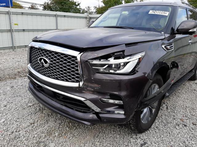 JN8AZ2AF8N9740623 - 2022 INFINITI QX80 LUXE CHARCOAL photo 9