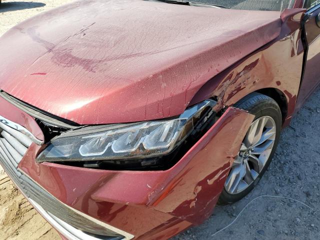 4T1JZ1FB1NU071597 - 2022 TOYOTA AVALON XLE RED photo 9