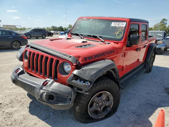 1C6JJTBG0LL179163 - 2020 JEEP GLADIATOR RED photo 2