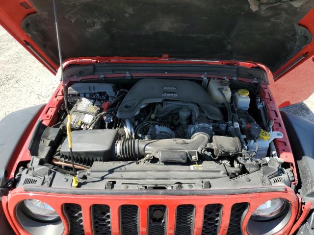 1C6JJTBG0LL179163 - 2020 JEEP GLADIATOR RED photo 7