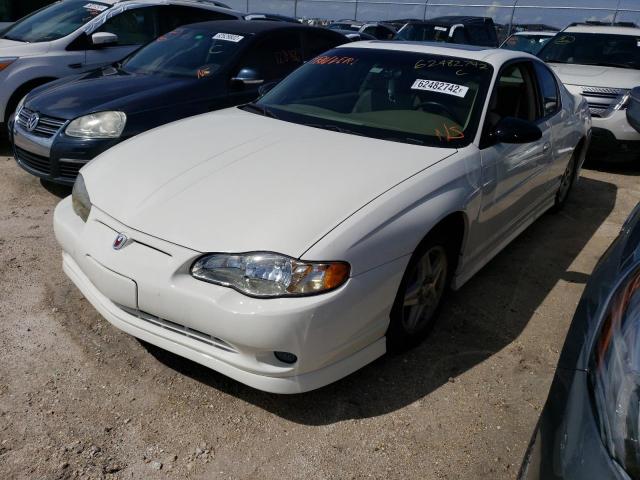 2G1WX12K539105629 - 2003 CHEVROLET MONTE CARL თეთრი ფოტო 2