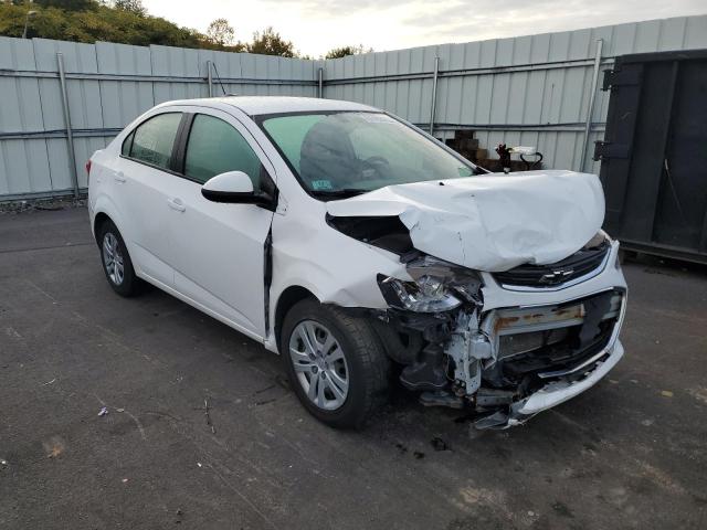 1G1JB5SH7H4163868 - 2017 CHEVROLET SONIC LS WHITE photo 1