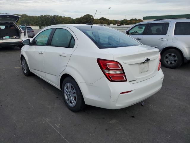 1G1JB5SH7H4163868 - 2017 CHEVROLET SONIC LS WHITE photo 3