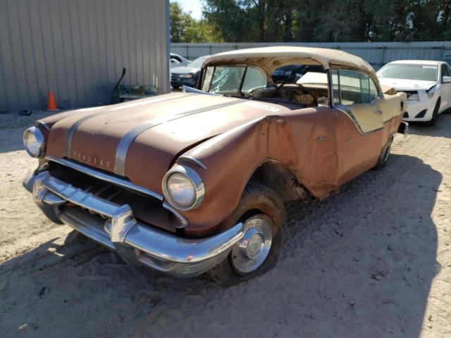 A855H1798 - 1955 PONTIAC STARCHIEF RED photo 2