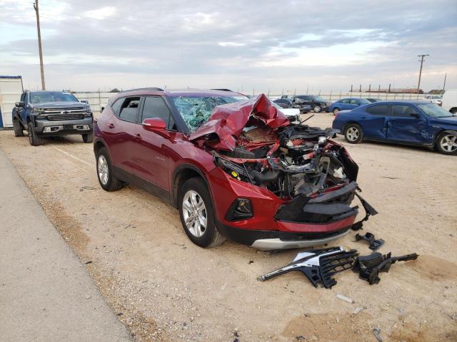 3GNKBBRA8MS546531 - 2021 CHEVROLET BLAZER 1LT RED photo 1