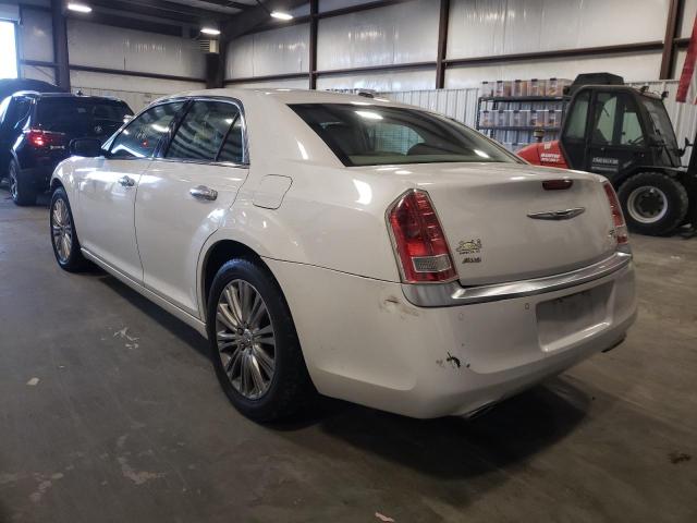 2C3CCAST2DH561792 - 2013 CHRYSLER 300C LUXUR WHITE photo 3