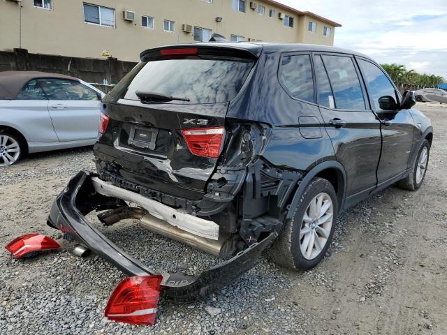 5UXWX9C54D0A20292 - 2013 BMW X3 XDRIVE2 BLACK photo 4