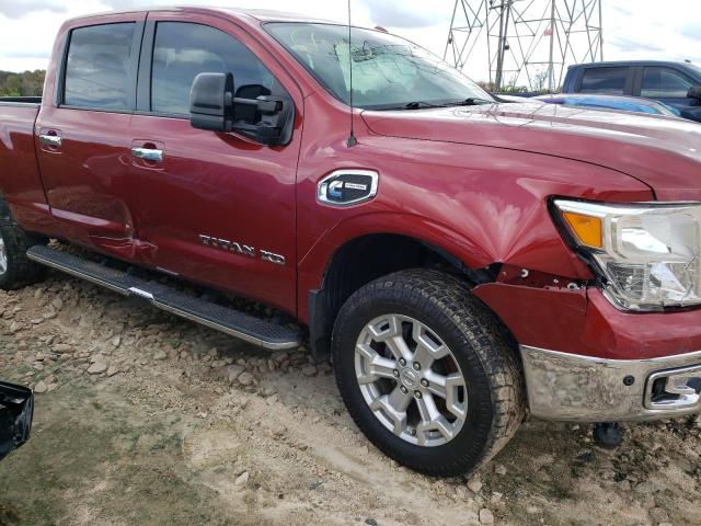 1N6BA1F43HN525345 - 2017 NISSAN TITAN XD S BURGUNDY photo 9