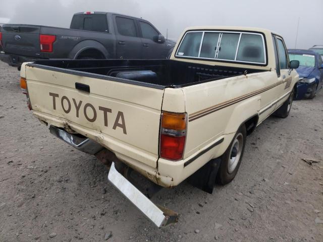 JT4RN70D7G0006117 - 1986 TOYOTA PICKUP XTR BEIGE photo 4