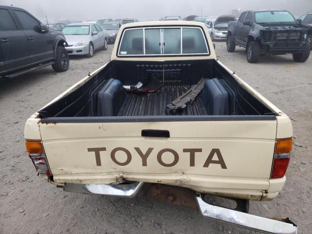 JT4RN70D7G0006117 - 1986 TOYOTA PICKUP XTR BEIGE photo 6