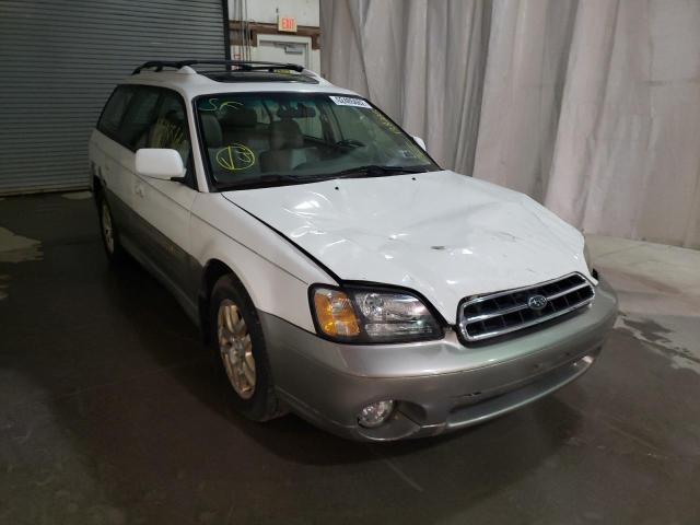 4S3BH686317676982 - 2001 SUBARU LEGACY OUT WHITE photo 1