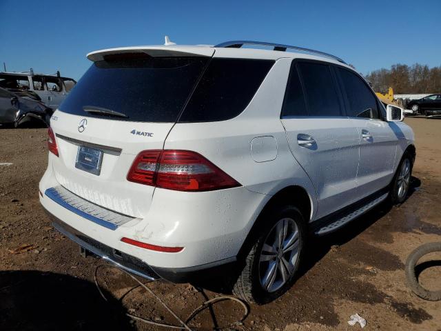 4JGDA5HB4EA358894 - 2014 MERCEDES-BENZ ML 350 4MA WHITE photo 4