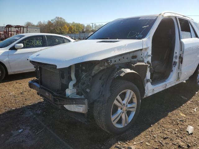 4JGDA5HB4EA358894 - 2014 MERCEDES-BENZ ML 350 4MA WHITE photo 9